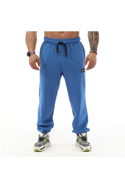Big Sam Skinny Leg Blue Winter Comfortable Sweatpants 1036
