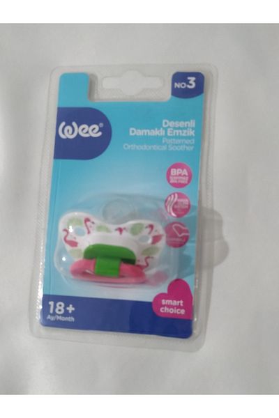 Wee Baby Palatal Silicone Pacifier 18+ Months No 3