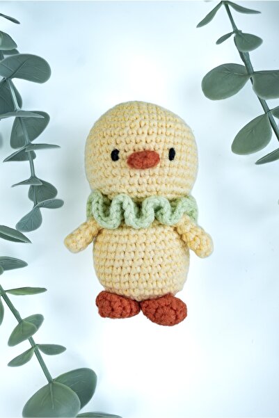 flamintoy Oyun Arkadaşı Oyuncak Amigurumi Bebek Uyku Arkadaşı Örge Bebek Oyun...