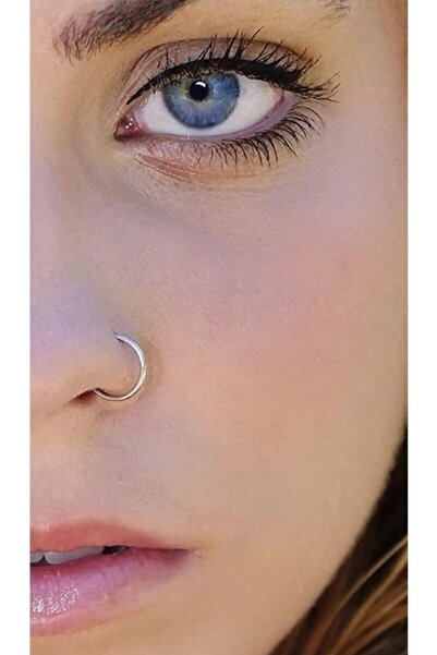 Begonia Accessories 925 Ayar Gümüş Deliksiz Helix Sıkıştırmalı Halka Hızma