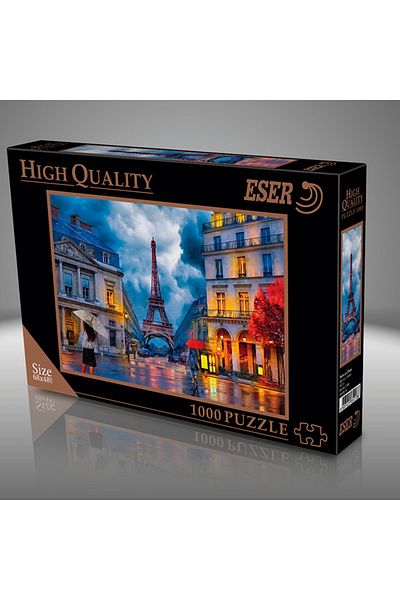 ESER Puzzle 1000 Pieces 68x48 Cm Paris And Rain