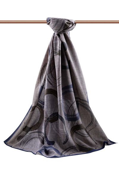Vissona Γυναικείο πέτρινο σάλι πολυτελείας Medina Silk Color