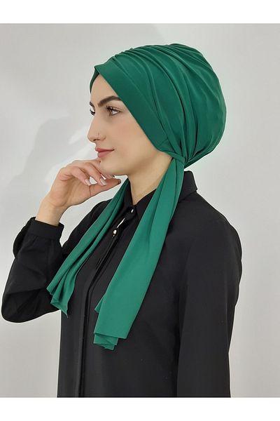 Ayselcehobi Yesil2 Colorful Design Ready Made Bonnet