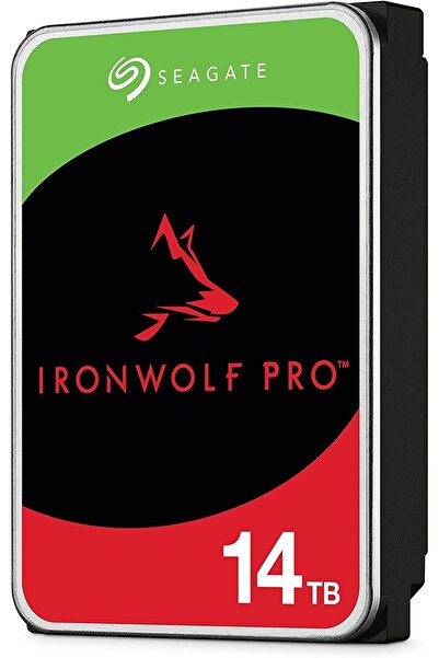 Gate Sea Ironwolf Pro, 14 Tb, Kurumsal Nas Dahili Sabit Disk Hdd – Cmr 3,5”, Sata 6 Gb/sn, 7200 Devir