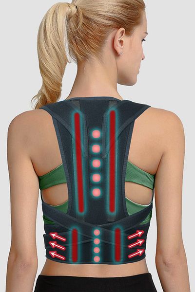 OverPazar Magnetic Underwire Waist and Back Corset for Upright Position