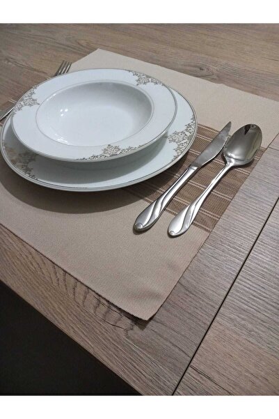 Üçbey Κάλυμμα τραπεζιού τραπεζιού σαλονιού Runner American Service 40x40 Χρώμ...