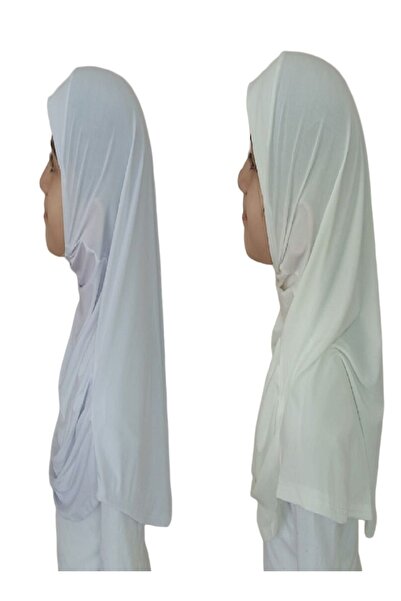 ALLURİNG Children's Practical Scarf Head Scarf-white
