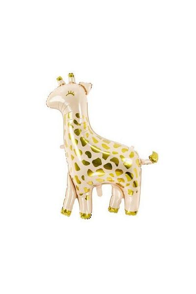 LOTUS PARTY 2 Years Safari Themed Balloon Chain Set (Giraffe Foil Balloon - Happy Text - Number Foil)