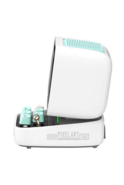 DIVOOM Ditoo Pro Piksel Ekranlı Beyaz Bluetooth Hoparlör