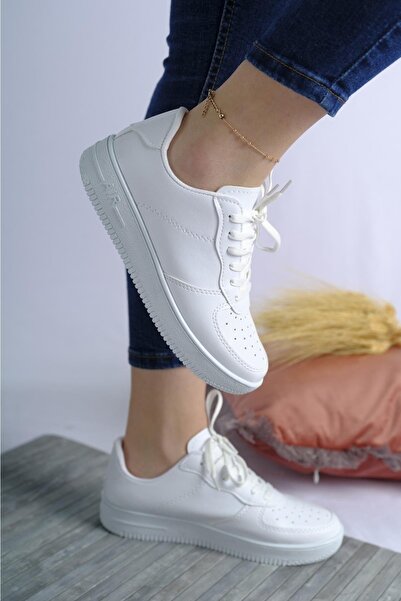 PNR TERLİK Unisex Λευκά Αθλητικά Παπούτσια Casual Sneakers