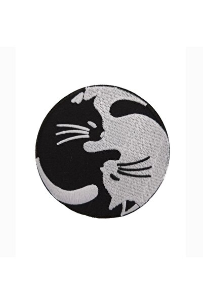X-SHOP Yin Yang Kedili Cat Patches Arma Peç Kot Yaması