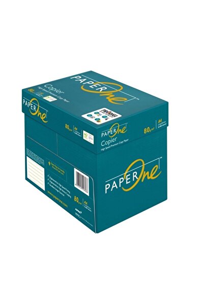 Paper One Fotokopi Kağıdı 500 Lü A4 80 Gram Beyaz (5 Li Koli)