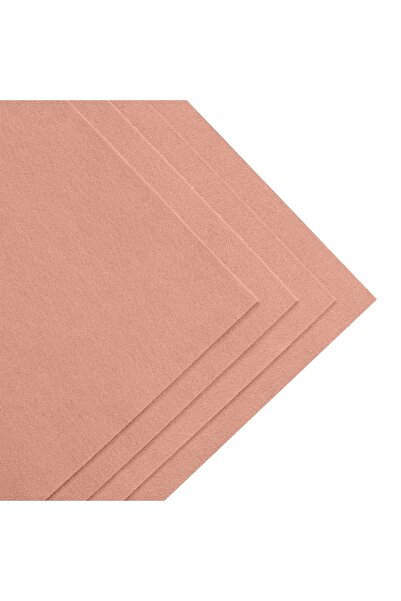 garaccu Pudra Pembe Kalın Keçe Kumaş 3 Mm Kalınlığında (50 X 100 Cm) Kalın Ru...