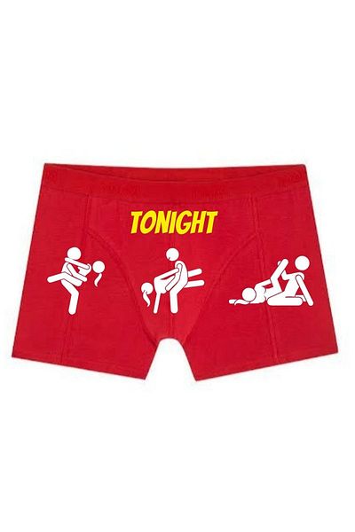 BoxerMasters Tonight - Κόκκινο Ανδρικό Μπόξερ