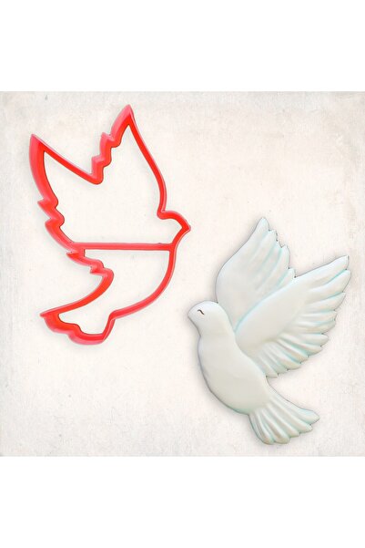 Genel Markalar Güvercin Kuş-2 Kurabiye Kalıbı Şekillendirici Kopat