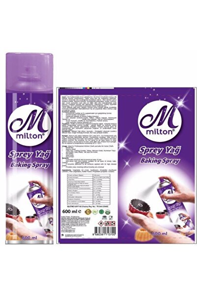 Milton Tava Sprey 600 ml