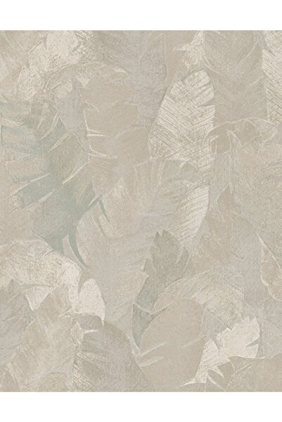 Ravena Kahkashan 202201-2 Yaprak Desenli Duvar Kağıdı