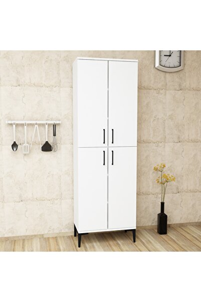 Kalender Dekor Rose-4 Çok Amaçlı Mutfak Dolabı