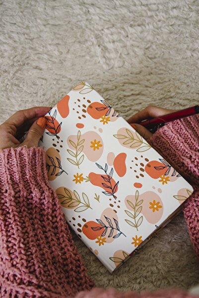 CoNotes Hard Cover Thread Stitching Checked Notebook - A5 (15x21cm)