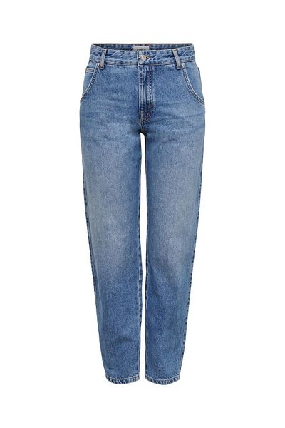 ONLY Femei, ONLTROY LIFE HW CARROT ANK DNM DOT, denim albastru mediu, S