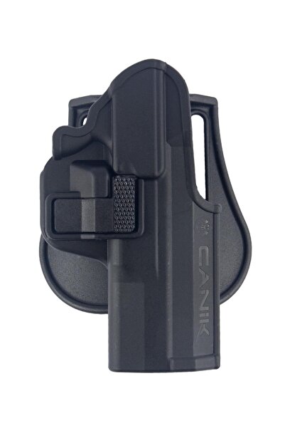 Polis Sepeti Canik 55 Tp9 Tabanca Kılıfı Taktik Kilitli Sol El Siyah
