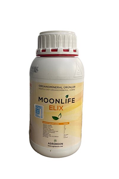 agromoon Moonlife Elix Azotlu Sıvı Organomineral Gübre Humik+Fulvik Asit Ve A...
