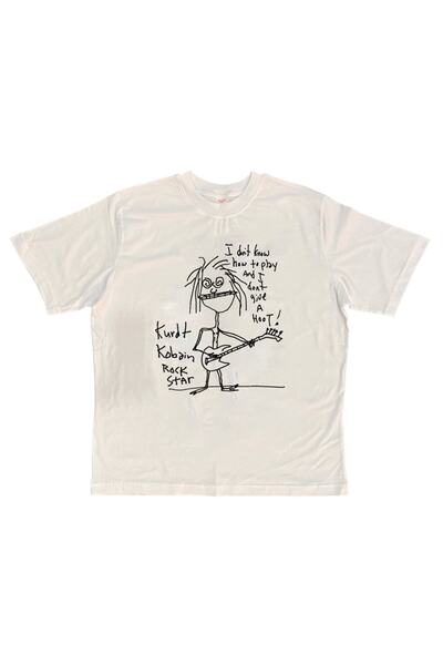 Drippy Kurt Cobain // Nirvana T-shirt