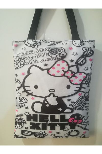 owl bag Υφασμάτινη τσάντα ώμου με σχέδιο Hello Kitty