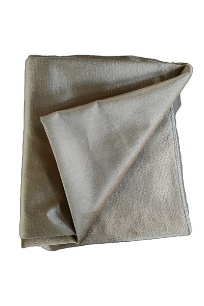 SERA Okey Game Velvet Tablecloth Cream