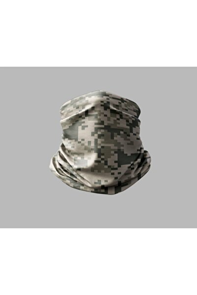 Buffalo التمويه تصميم السائق برتقالي قناع في الهواء الطلق طوق الرقبة للجنسين ...