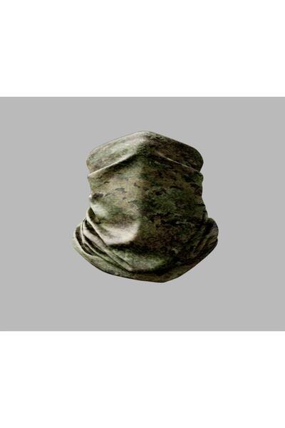 Buffalo Camouflage Designed Biker Buff Mask Outdoor Neck Collar Unisex Bandana