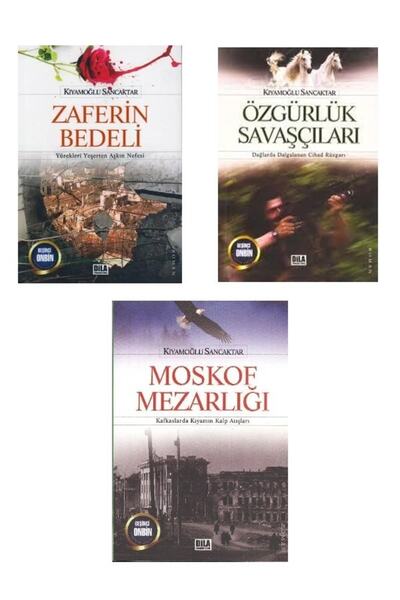 Genel Markalar Kıyamoğlu Sancaktar Çeçenya Serisi 3 Kitap Set - kaza namazı d...