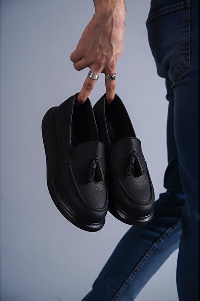 KN Fashion Mp818 St Laceless Orthopedic High/Thick Sole Tasseled Corcik Men's...