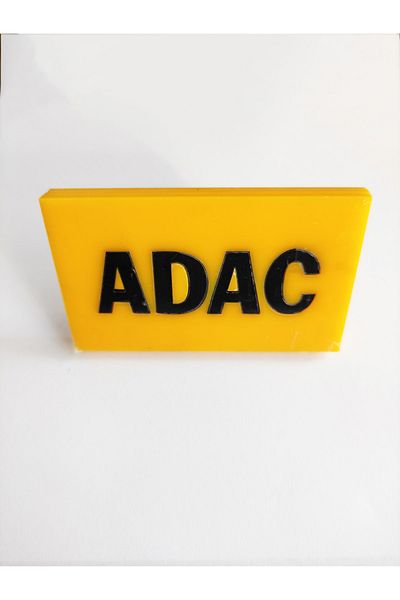 REPLAX شعار Adac للستائر الزجاجية مشدود