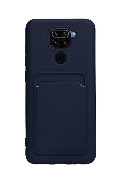 Molly Technology Xiaomi Redmi Note 9 Için Kart Cepli Silikon Kılıf