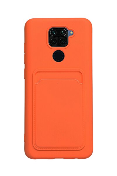 Molly Technology جراب سيليكون لهاتف Xiaomi Redmi Note 9 مع جيب للبطاقات