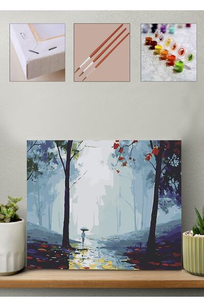 Carmen Sayılarla Boyama Seti - Yalnız Yürüyüş 60x75cm