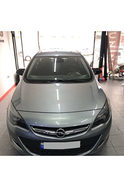 STS Oto Aksesuar Opel Astra J Uyumlu Batman Yarasa Ayna Kapağı Piano Black Ab...