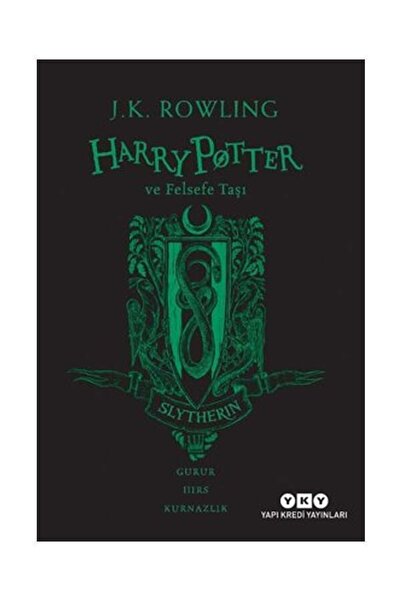 Yapı Kredi Yayınları Harry Potter Ve Felsefe Taşı 20. Yıl Slytherin Özel Baskısı
