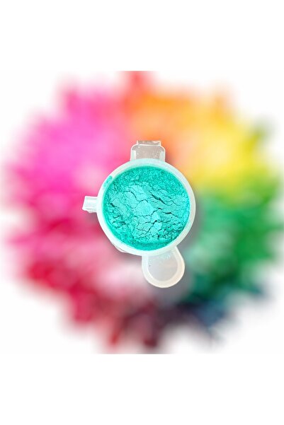 epoksi kalıp cank Turkuaz Sedef Pigment 10ml Mini Sedef Toz Pigment Epoksi Bo...