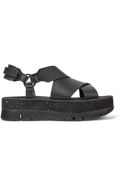 CAMPER Camper Black Sandals Pantofi dama
