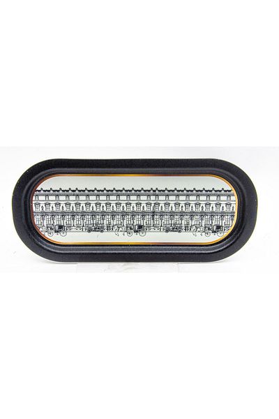 EVLE Ee168-t9 City Patterned Oval Tray 16x35 Cm
