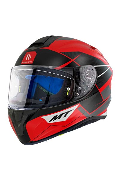 Genel Markalar Mt Kask Targo Pro Podıum D5 Gloss Red Beden: Xxl