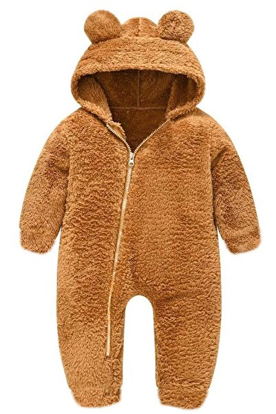 ipek atlas Unisex Teddy Bear Plush Children's Jumpsuit