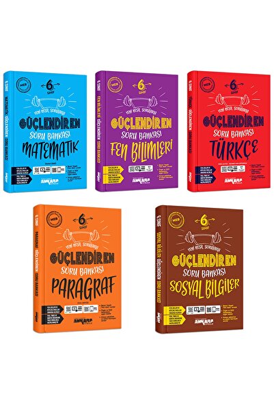 Ankara Yayınevi Ankara 6. Sınıf Matematik, Fen, Türkçe, Paragraf, Sosyal Güçl...