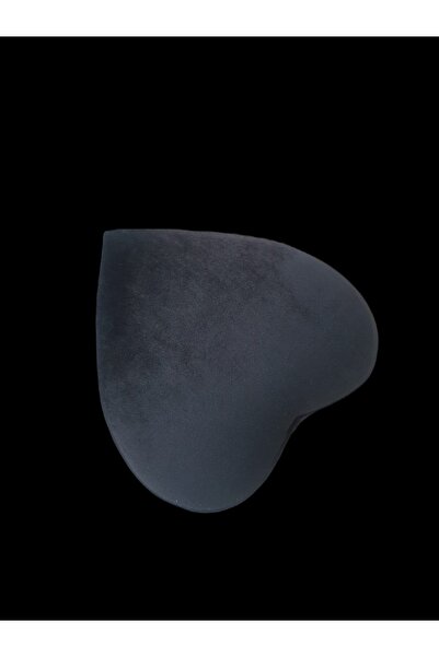 ne-sil home furniture Silinebilir Kumaş Kalpli Puf Oturma Pufu Ayak Dayama Bench