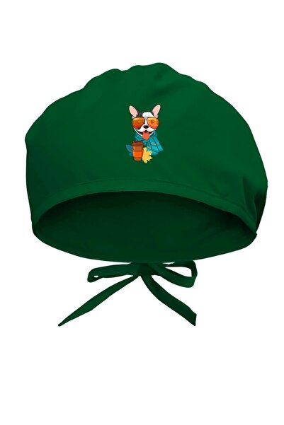 Tasarım Trend Șapcă chirurgicală cu design special pentru câini cu tematică d...