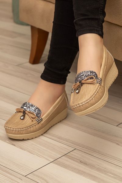 Ewen Tomm Orthopedic Daily Stone Bow Ultra Light Mother Shoes