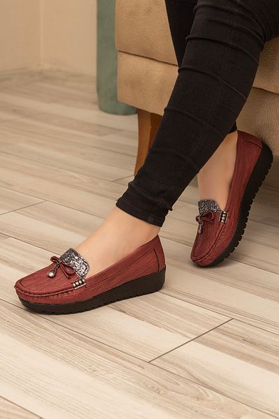 Ewen Tomm Orthopedic Daily Stone Bow Ultra Light Mother Shoes