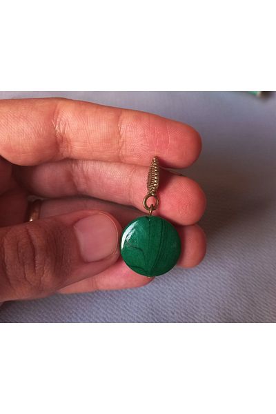 dela otantik Green Color Acrylic Authentic Bohemian Dangle Women's Earrings. Handmade Bijoux Gift Jewelry